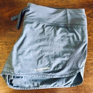 Patagonia Lightweight Gray Running Shorts
